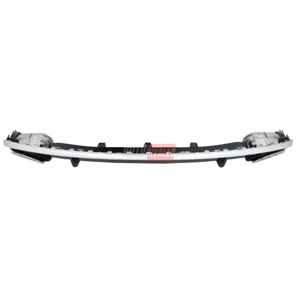 Audi A4 B8 2007-2011 Diffusore Posteriore RS4 Look Nero - autorivallo