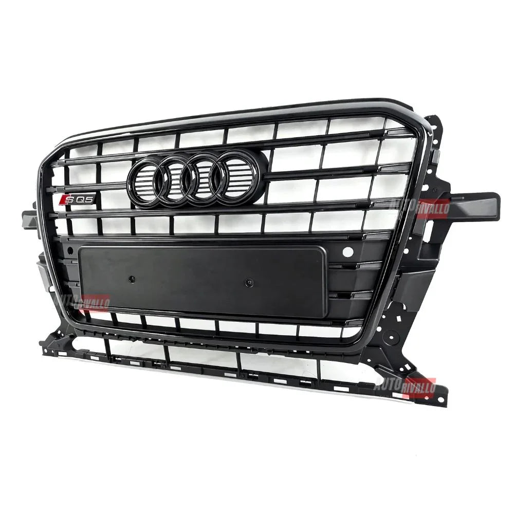 Audi Q5 8R 2012-2016 Griglia Anteriore SQ5 Look Nero Lucido - autorivallo