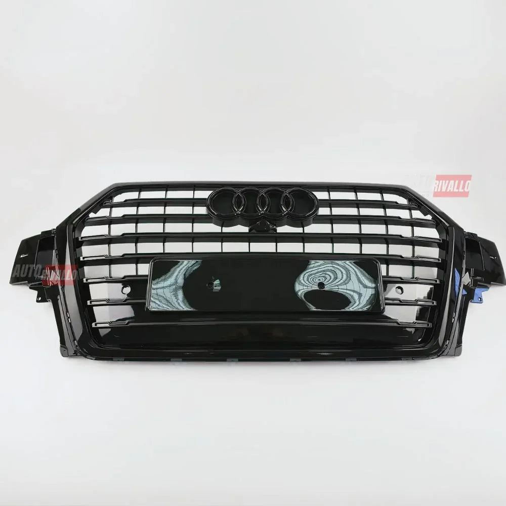Audi Q7 4M 2015-2019 Griglia Anteriore SQ7 Look Nero Lucido - autorivallo