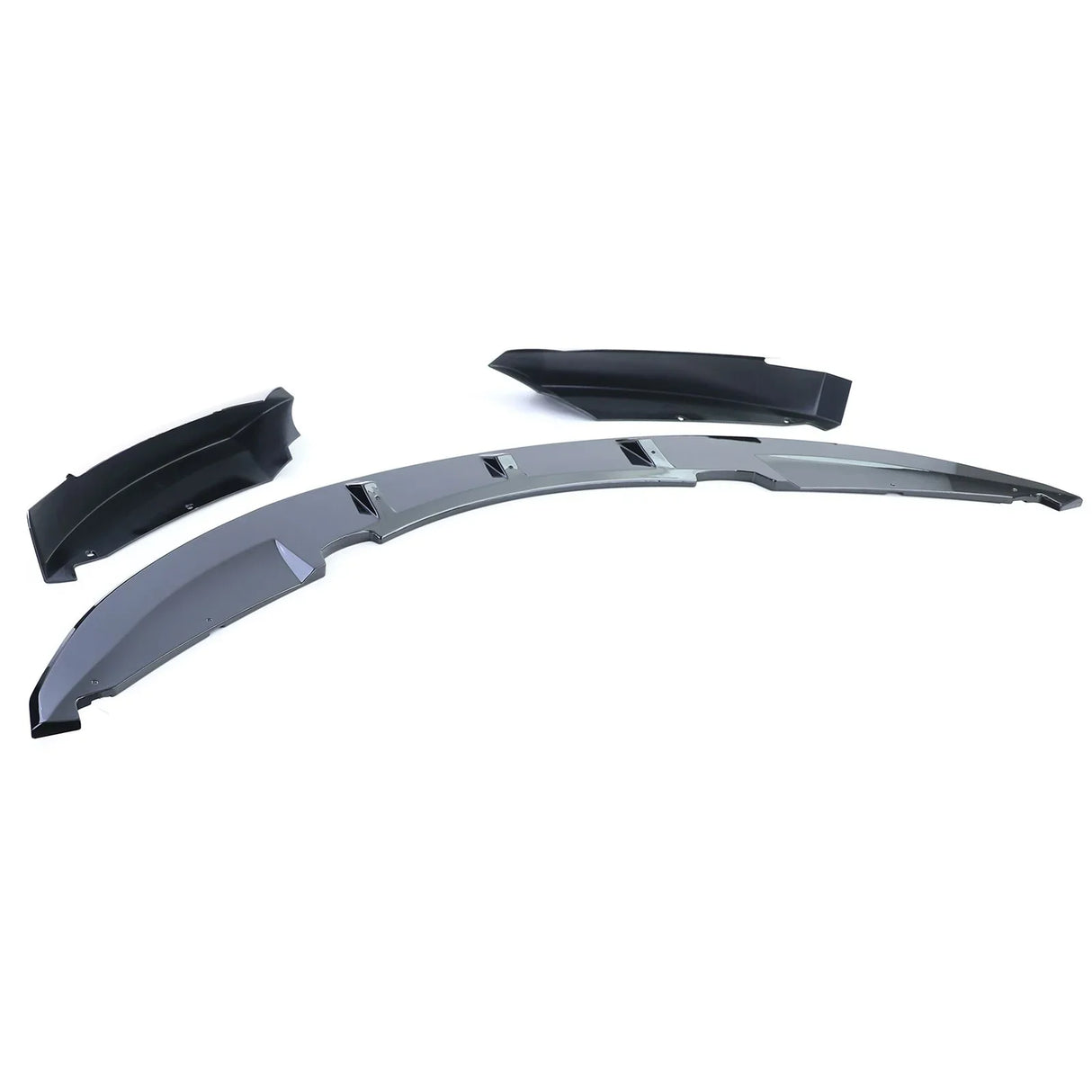 BMW Serie 1 E82 E88 2011–2013 Spoiler Anteriore Nero Lucido - autorivallo