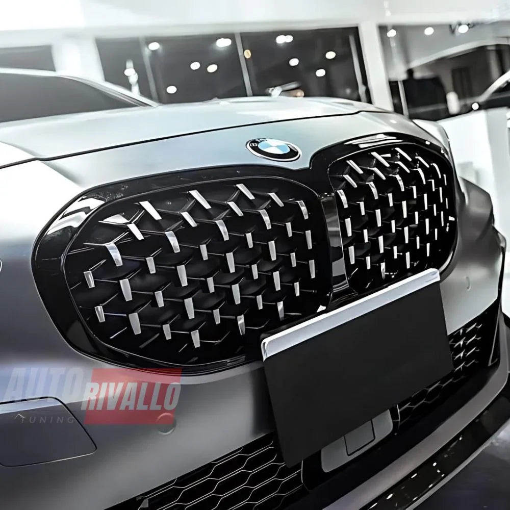 BMW Serie 1 F40 2019-2024 Griglia Radiatore Diamond Look - autorivallo