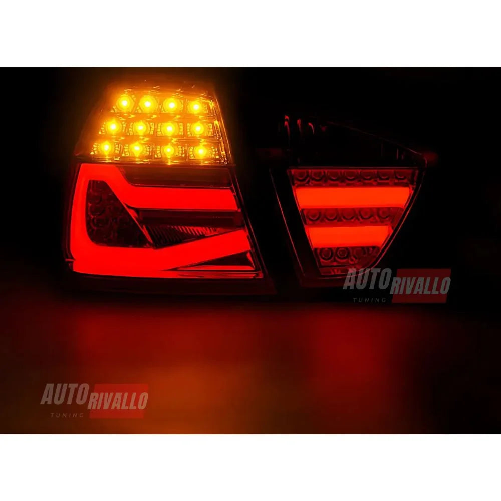 BMW Serie 3 E90 2005-2008 Fanali Stop Posteriori LED Fumé - autorivallo