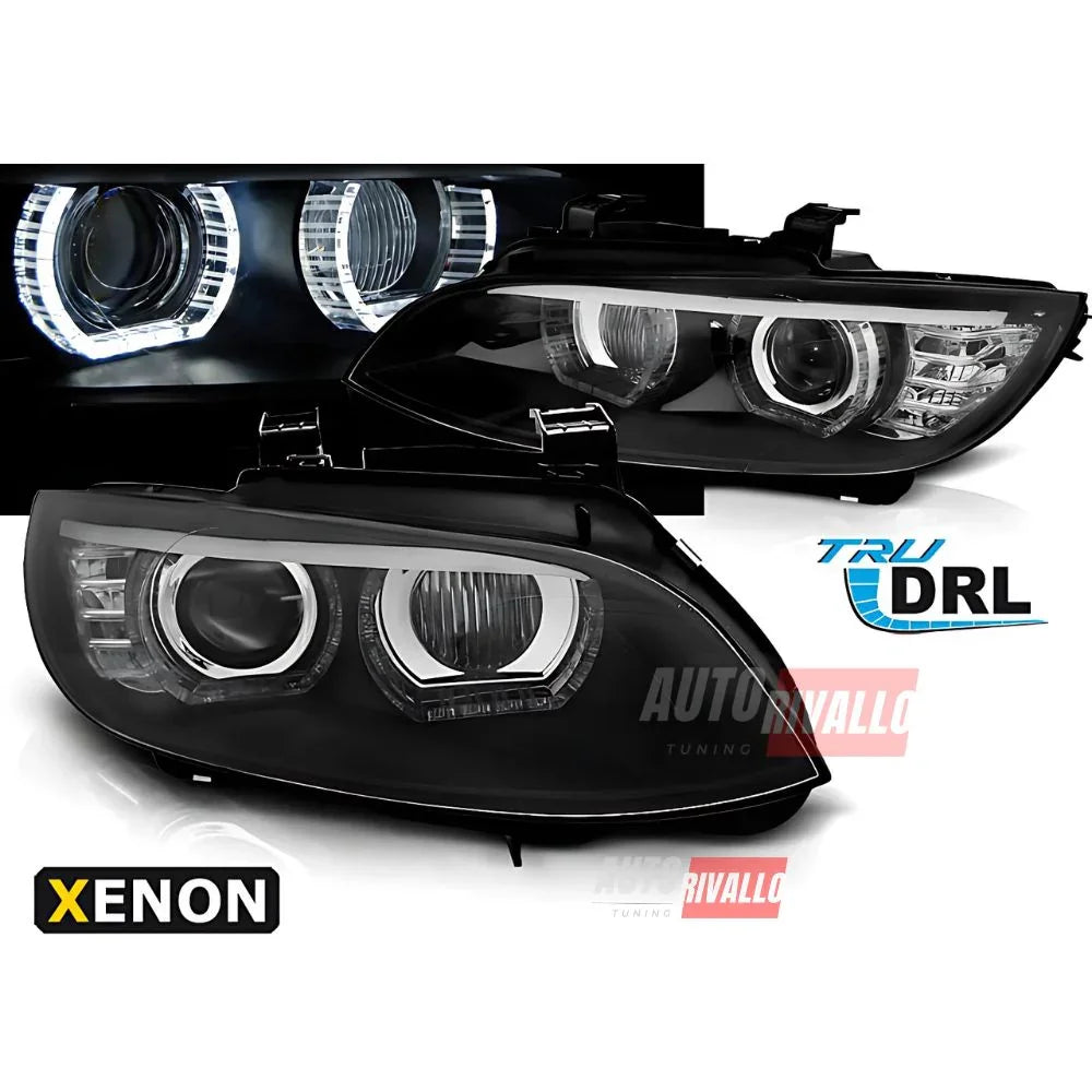 BMW Serie 3 E92 E93 2006-2010 Fari Anteriori LED 3D Xenon - autorivallo