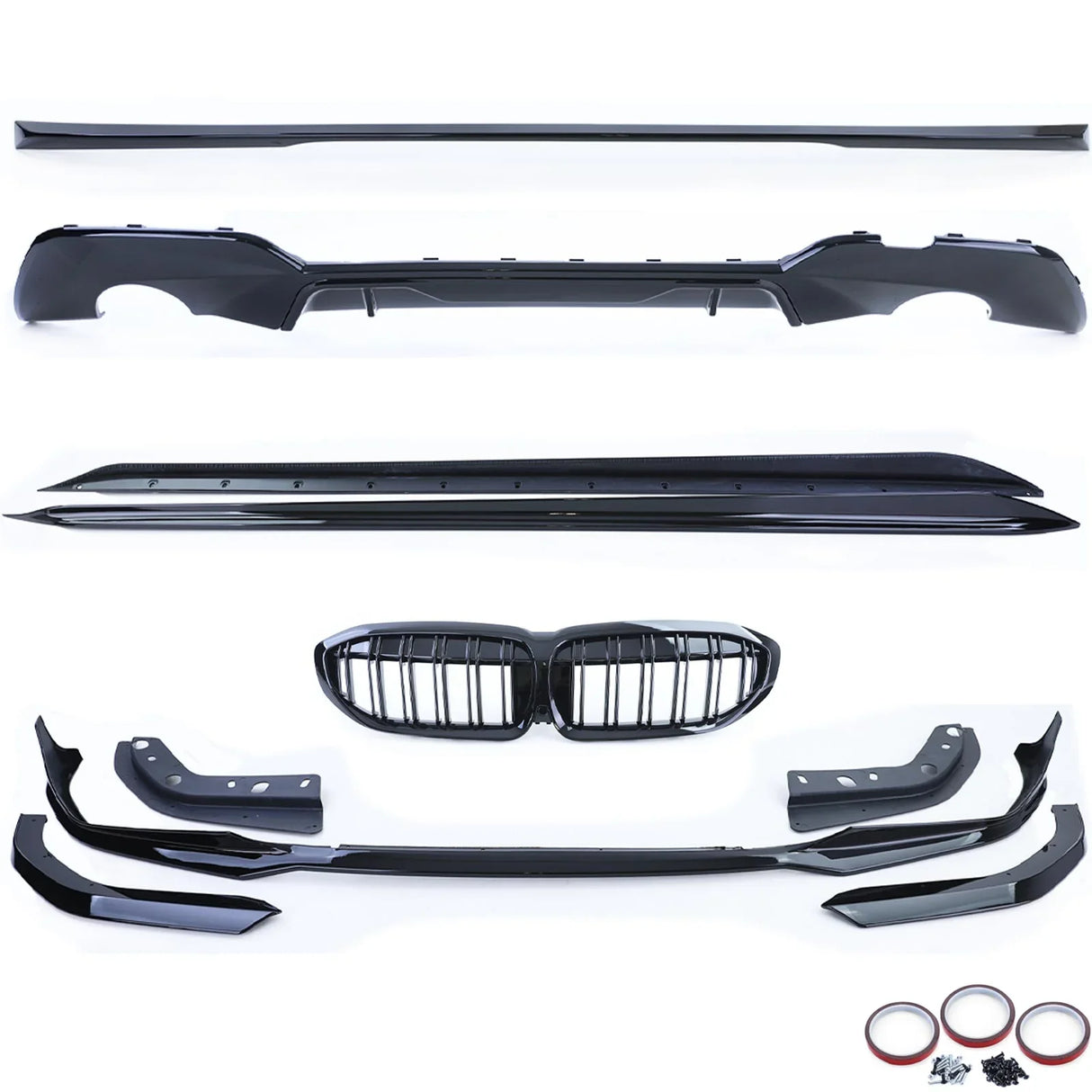 BMW Serie 3 G20 2018-2022 Body Kit Carrozzeria Look Sportivo - autorivallo