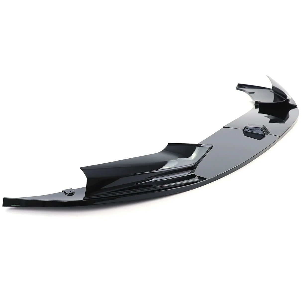 BMW Serie 5 F10 F11 2010–2017 Spoiler Anteriore Nero Lucido - autorivallo