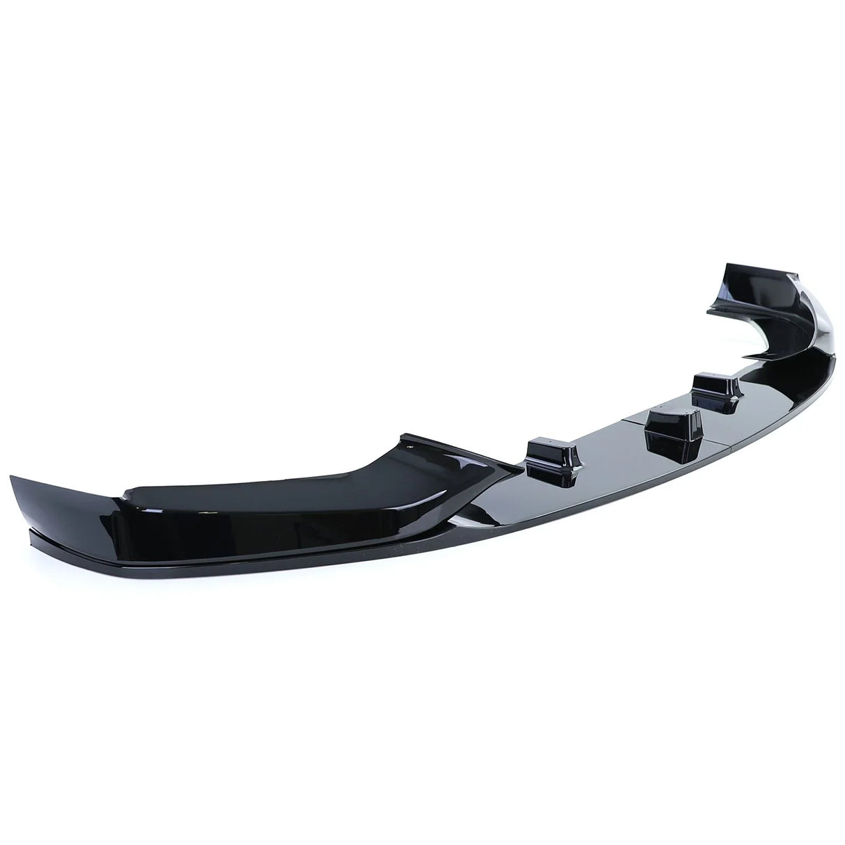 BMW Serie 5 G30 G31 2016–2020 Spoiler Anteriore Nero Lucido - autorivallo
