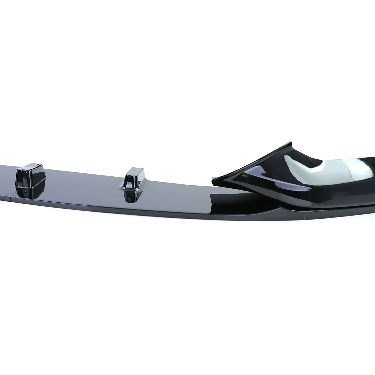 BMW Serie 5 G30 G31 2016–2020 Spoiler Anteriore Nero Lucido - autorivallo