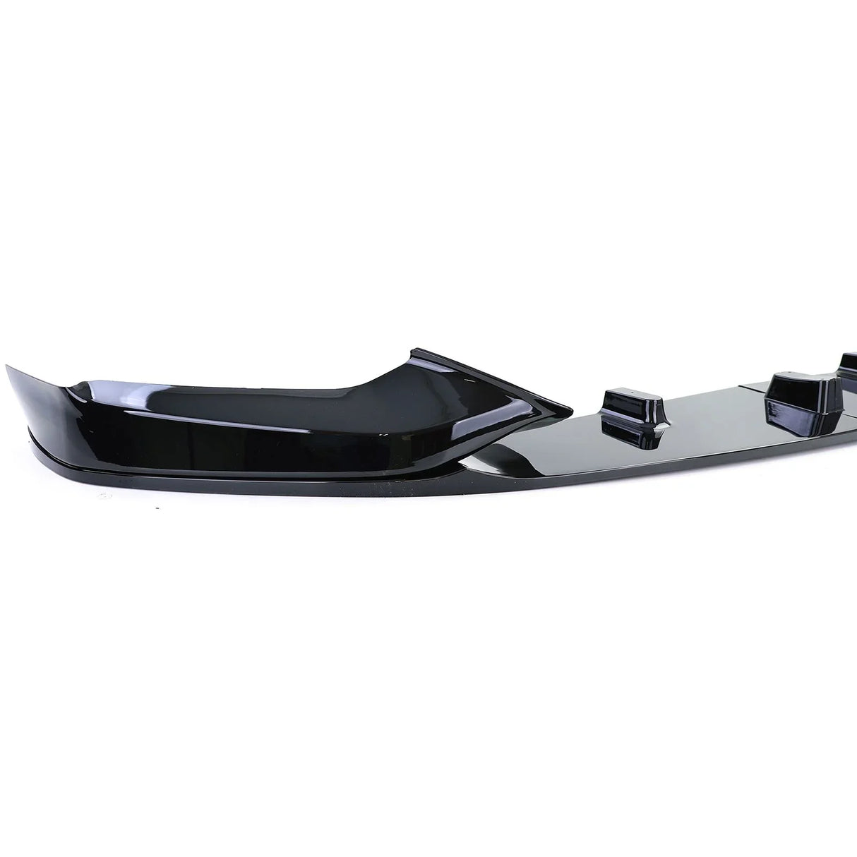 BMW Serie 5 G30 G31 2016–2020 Spoiler Anteriore Nero Lucido - autorivallo