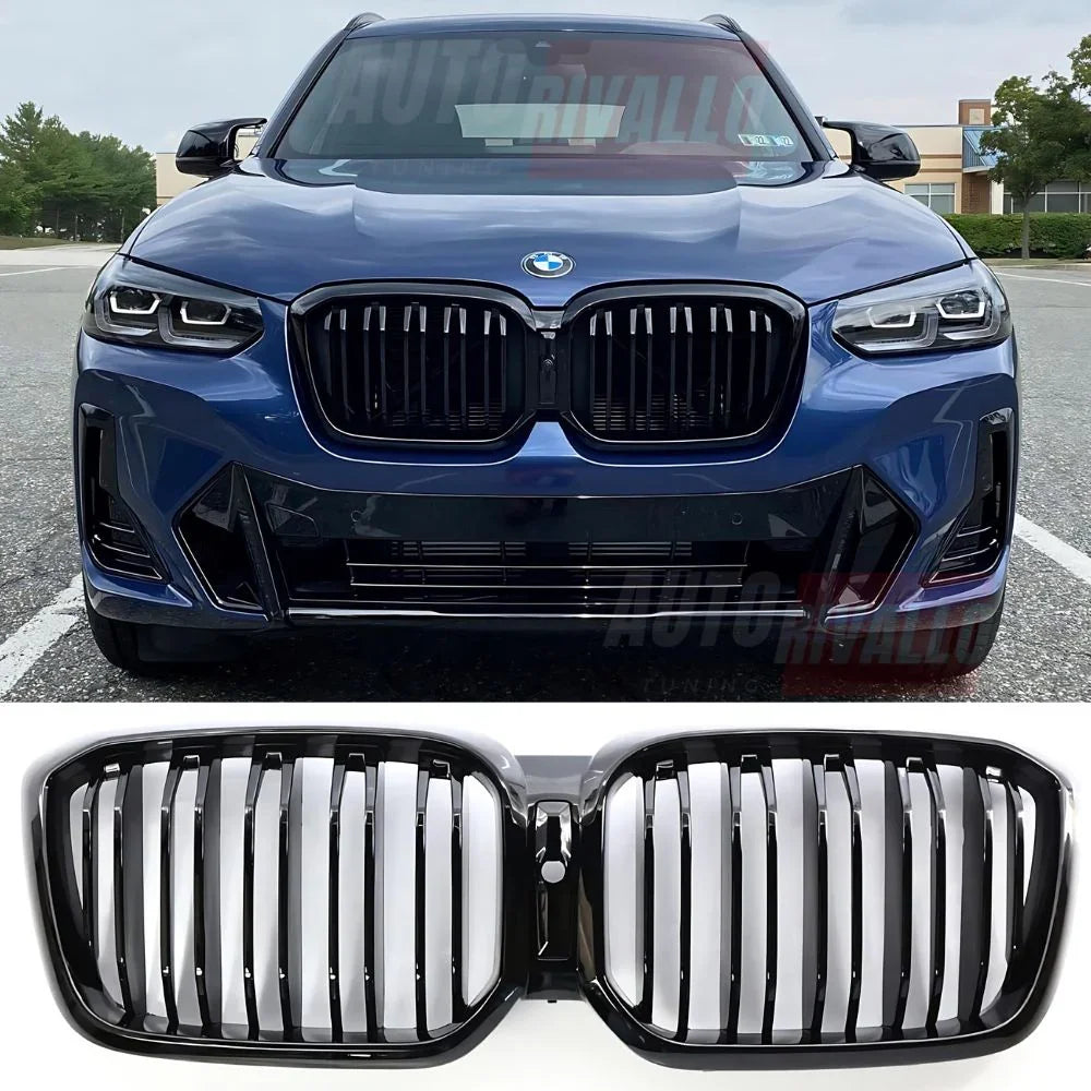 BMW X3 G01 2021-2024 Griglia Anteriore M Look Nero Lucido - autorivallo