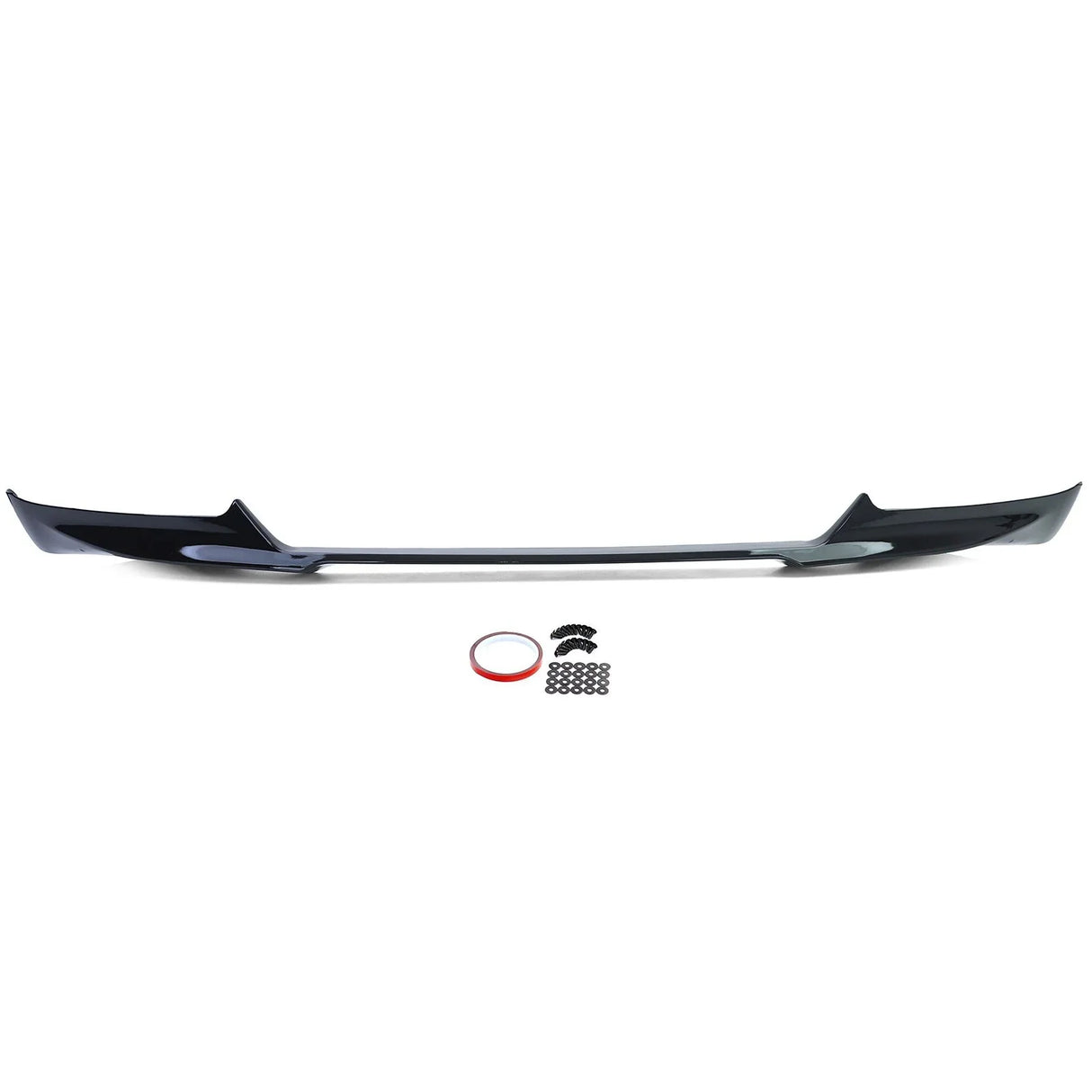 BMW X6 F16 2014–2019 Spoiler Anteriore Nero Lucido - autorivallo