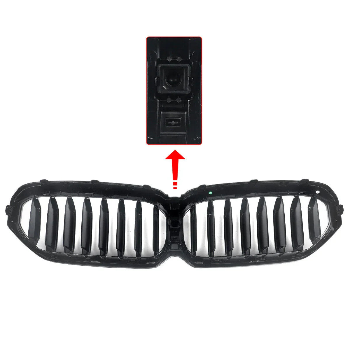 BMW 5 G30 G31 2020- Griglia Anteriore M Sport Nero Lucido - autorivallo