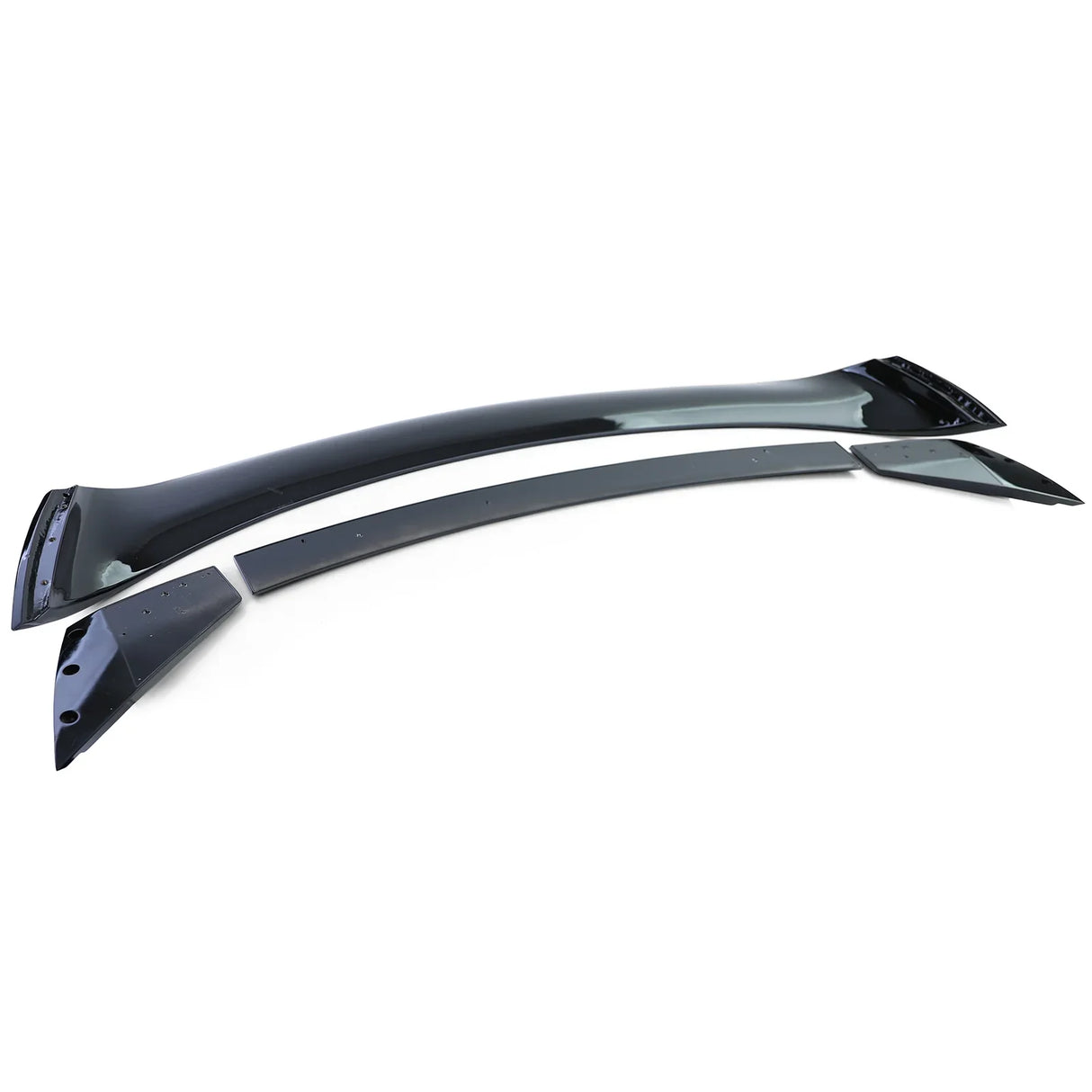 Ford Mustang Coupé 2014-2020 Spoiler Cofano GT Nero Lucido - autorivallo
