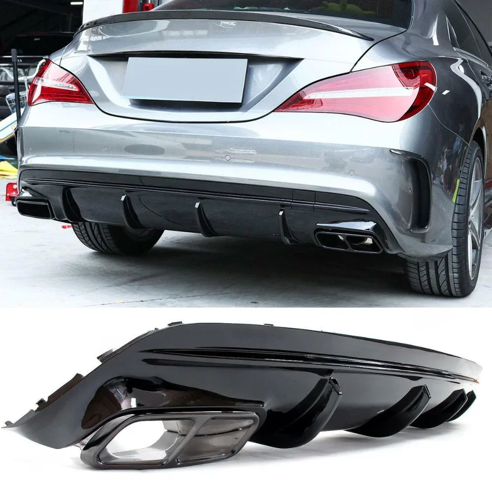 Mercedes CLA C117 X117 2013-2018 Diffusore AMG 45 Look - autorivallo