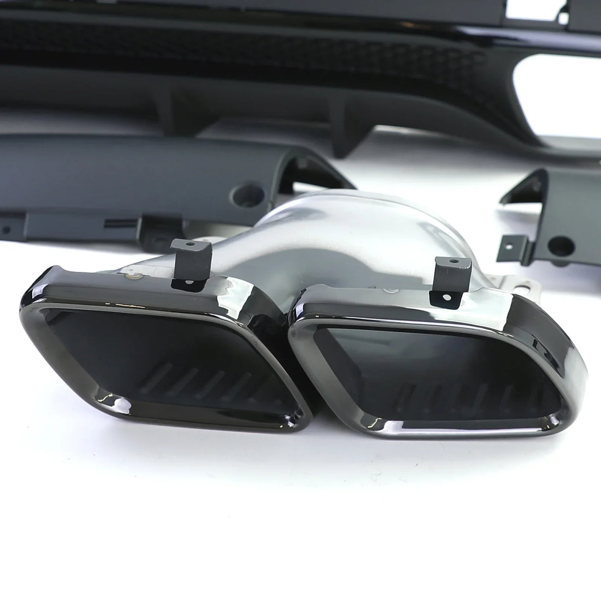 Mercedes GLE W167 2019-2023 AMG Line Diffusore Posteriore Nero - autorivallo
