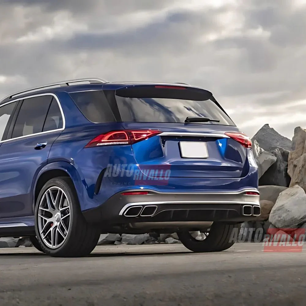 Mercedes GLE W167 SUV AMG Line 2019-2023 Diffusore AMG63 Look - autorivallo