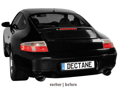 Porsche 911 996 1997-2006 Fari Fanali Posteriori LED Rosso - autorivallo