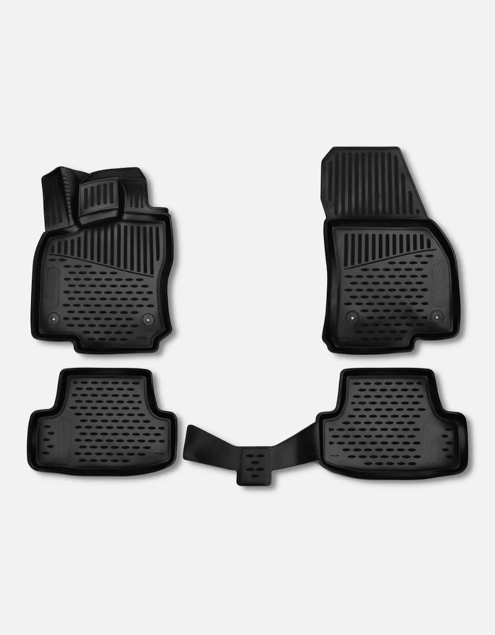VW T-Roc 2017-2023 Tappetini in gomma 3D Set 4 Pezzi - autorivallo