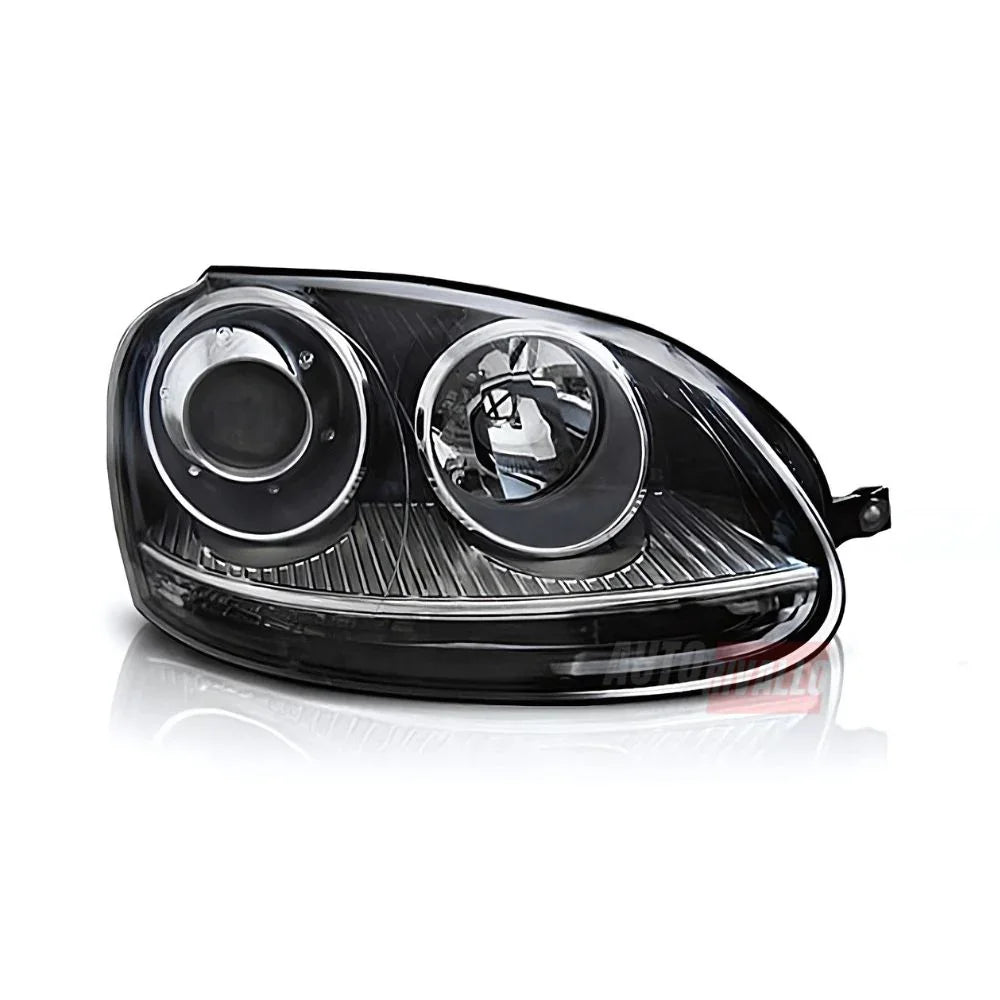 VW Golf 5 2003-2008 Fari Anteriori in ottica GTI R32 Look - autorivallo