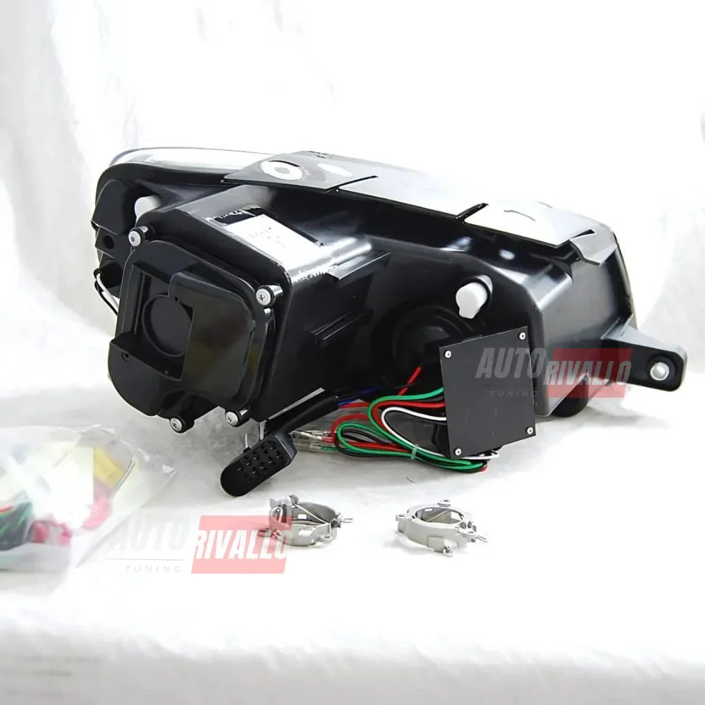VW Passat 3C B6 2005-2010 Fari Anteriori a LED Nero - autorivallo