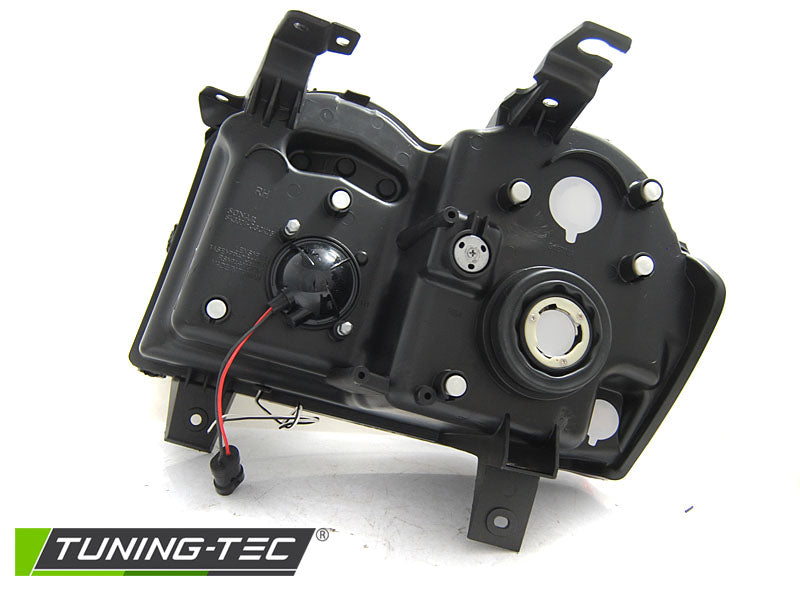 Jeep Grand Cherokee 2005-2008 Fari Anteriori LED Cromati - autorivallo
