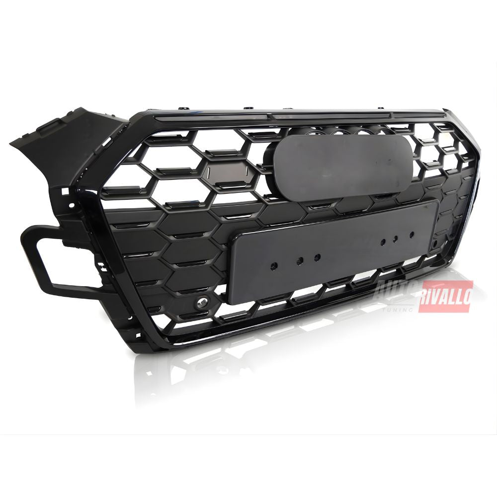 Audi A5 F5 2019-2023 Griglia Anteriore S5 Look Nero Lucido - autorivallo
