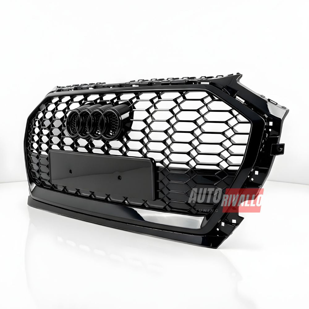 Mascherina Audi Q5 FY 2021-2024 RSQ5 Look. nero lucido