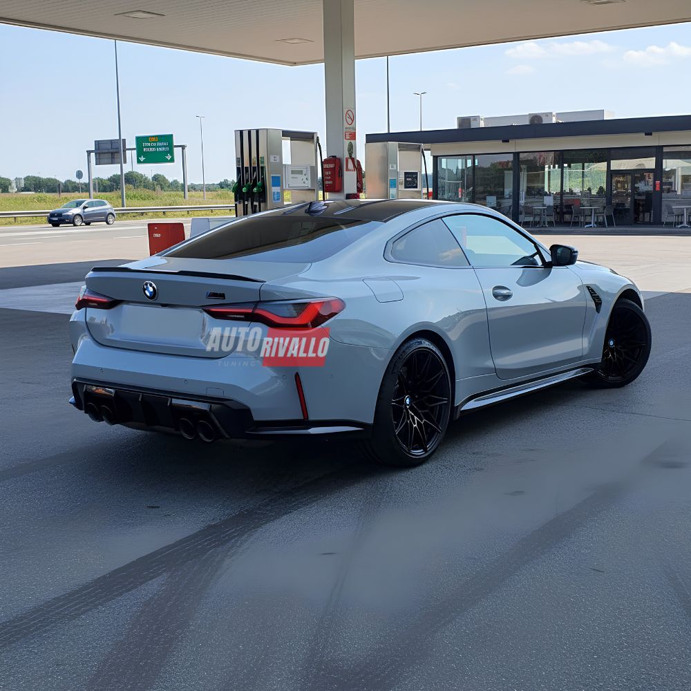 Dettaglio spoiler M4 design BMW Serie 4 G22 2020+