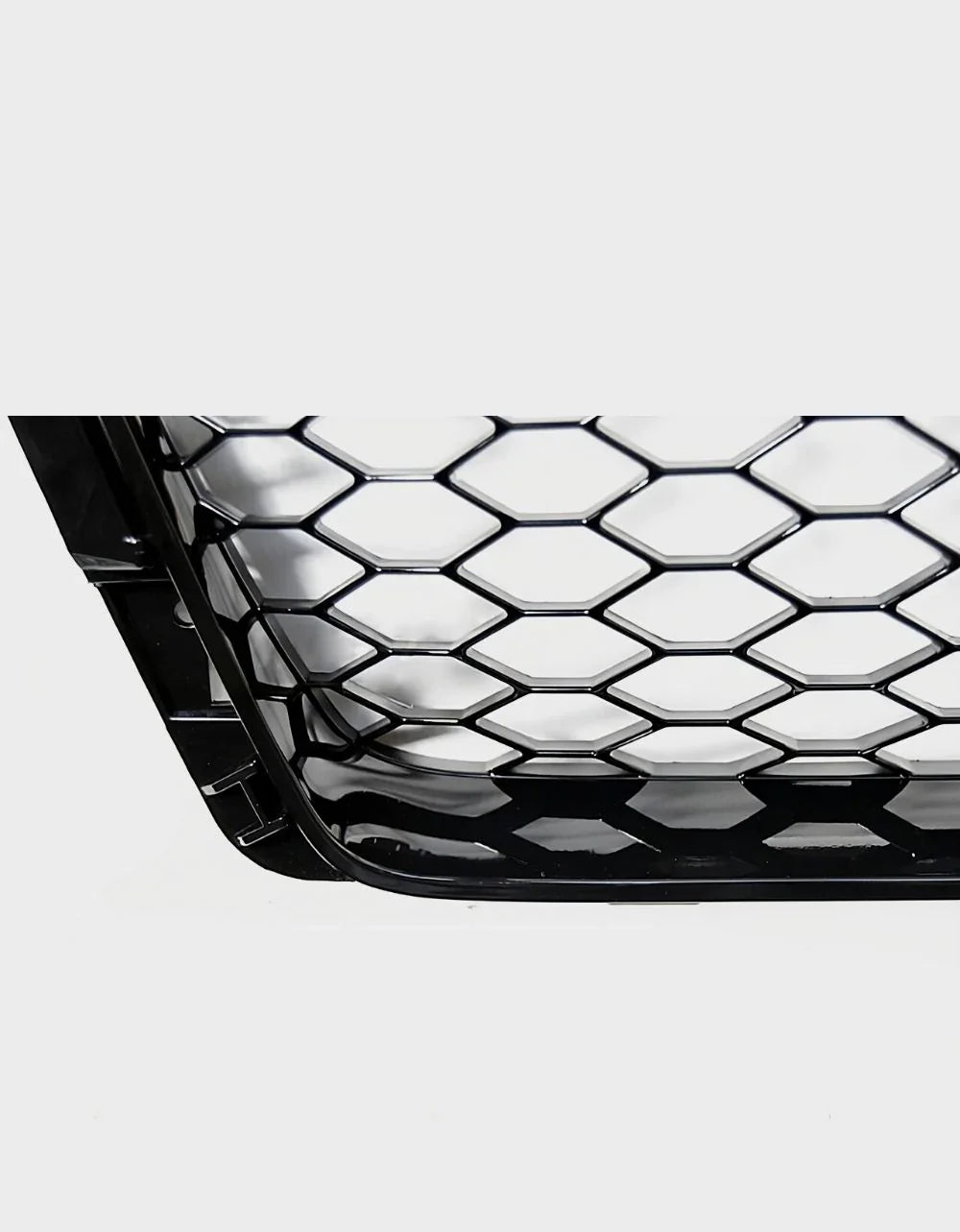 Audi A4 B9 2015-2019 Griglia Radiatore RS4 Look Nero Lucido - autorivallo