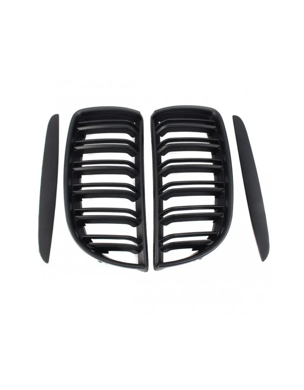 BMW 3 E90 E91 2005-2008 Griglia Radiatore M Look Nero Opaco - autorivallo