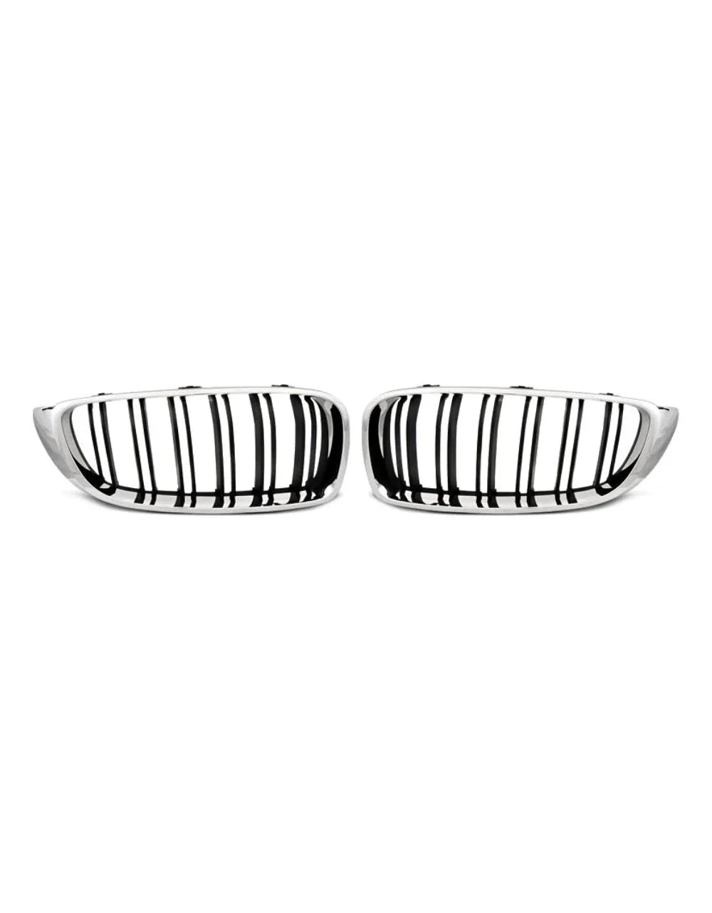 BMW Serie 4 F32 F33 F36 13-21 Griglia Radiatore Nero Cromato - autorivallo