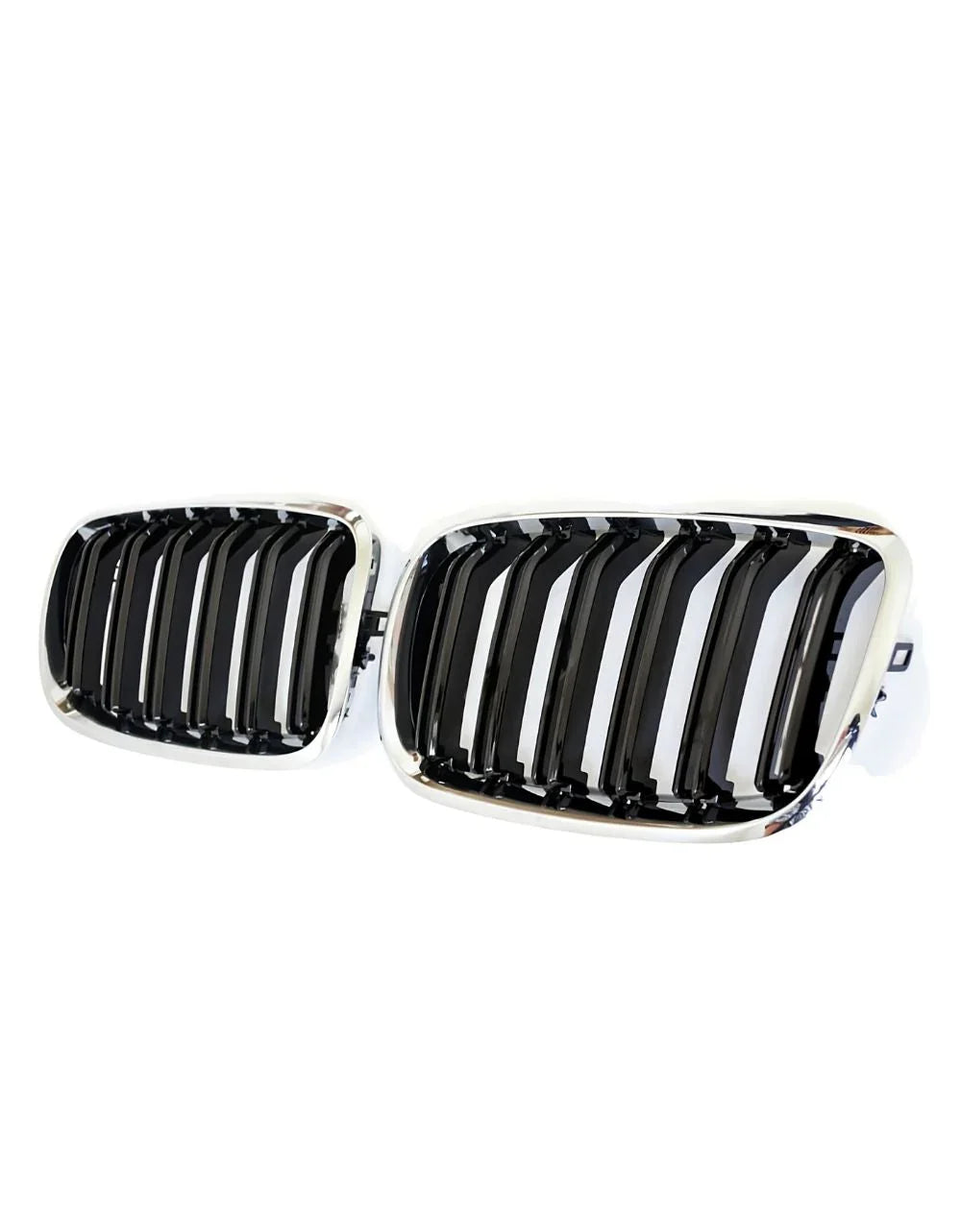 BMW X5 E70 2007-2013 Griglia Radiatore M Look Nero Cromato - autorivallo