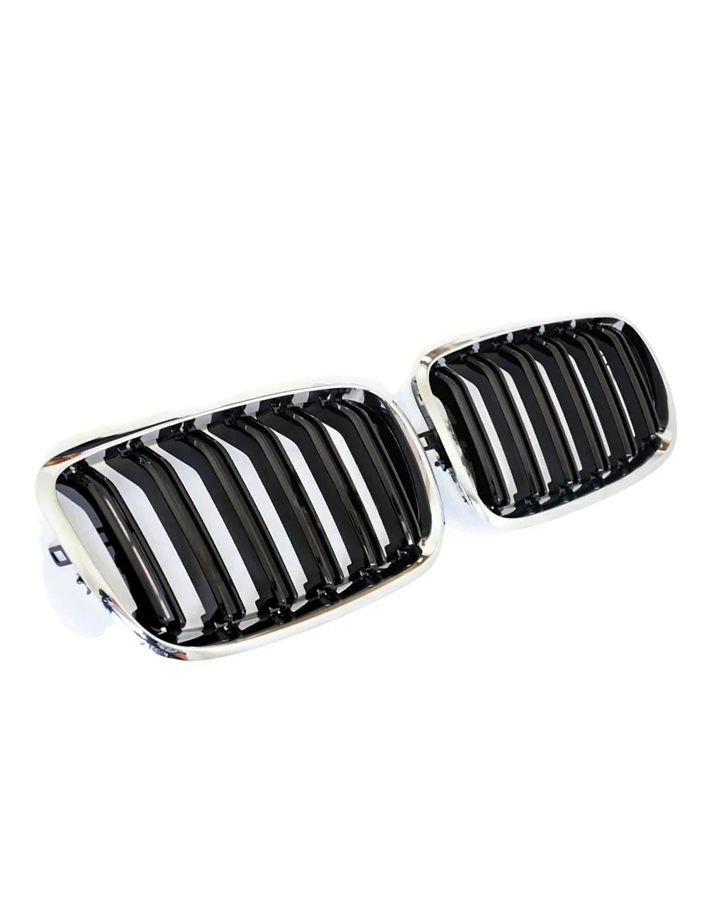 BMW X6 E71 2008-2014 Griglia Radiatore M Look Nero Cromato - autorivallo