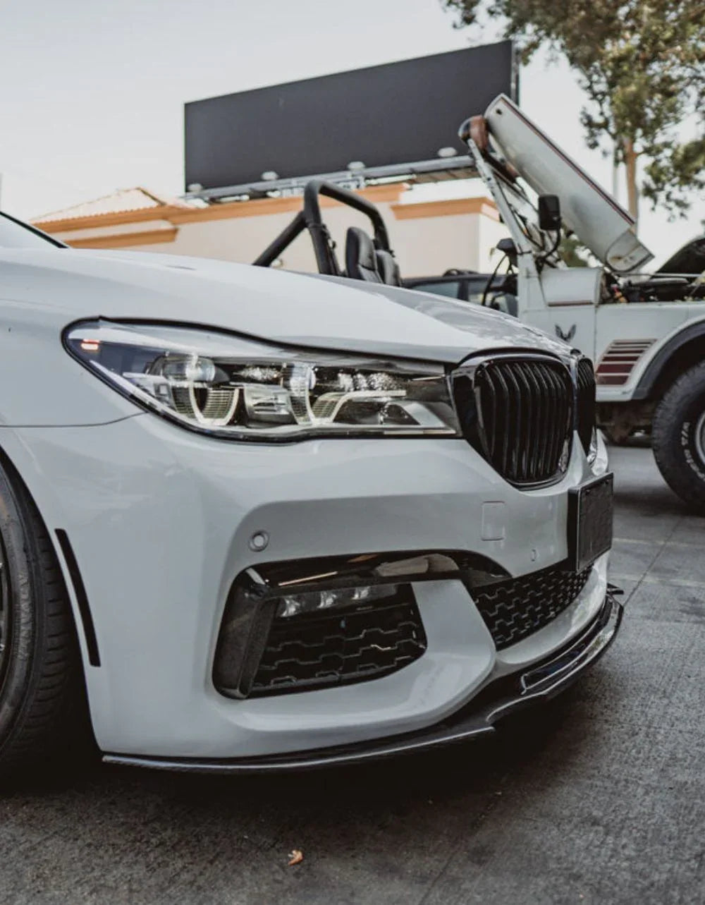BMW 7 G11 G12 2015-2019 Griglia Anteriore M Look Nero Lucido - autorivallo