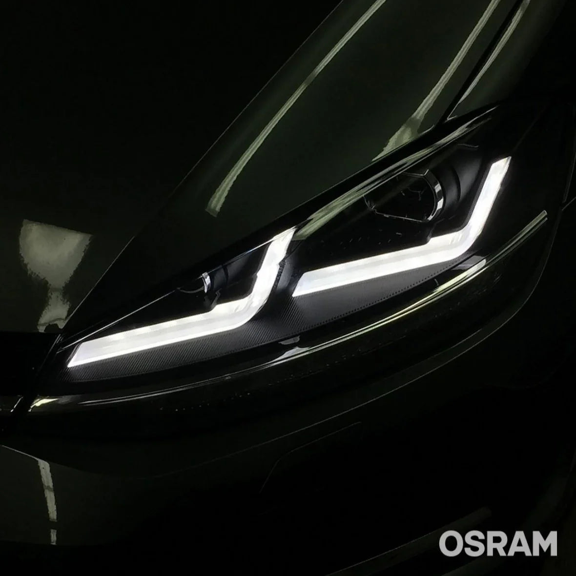 VW Golf 7.5 2017-2020 Fari Anteriori R-Line Full LED Osram - autorivallo