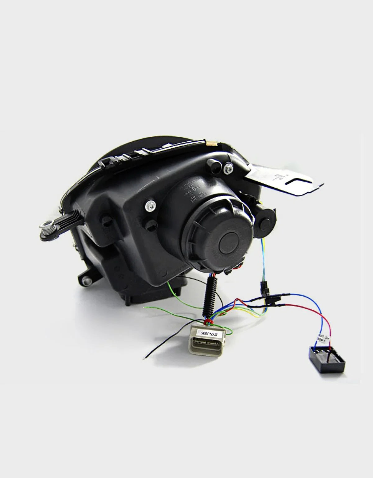 Mini R56 R57 2006-2014 Fari Anteriori Luci Diurne a LED Nero - autorivallo