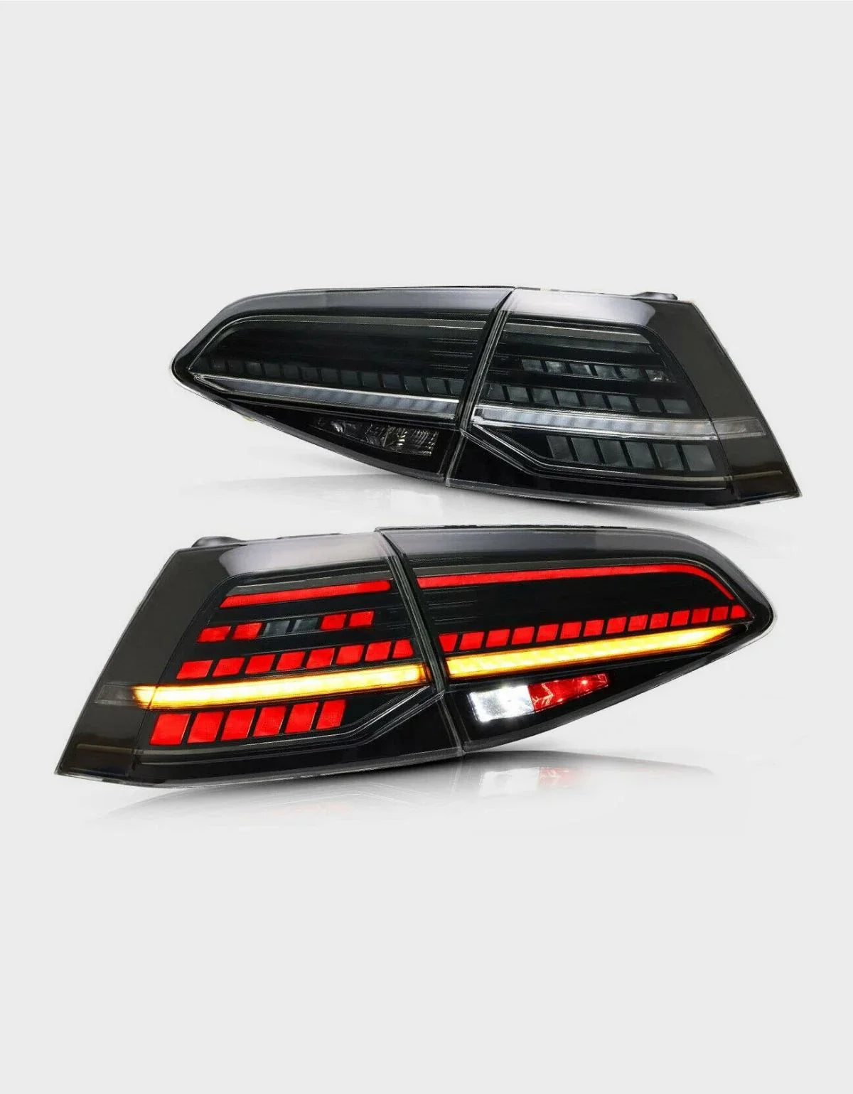 VW Golf 7 2012-2017 Fari Posteriori Full LED Matrix G7.5 Look - autorivallo