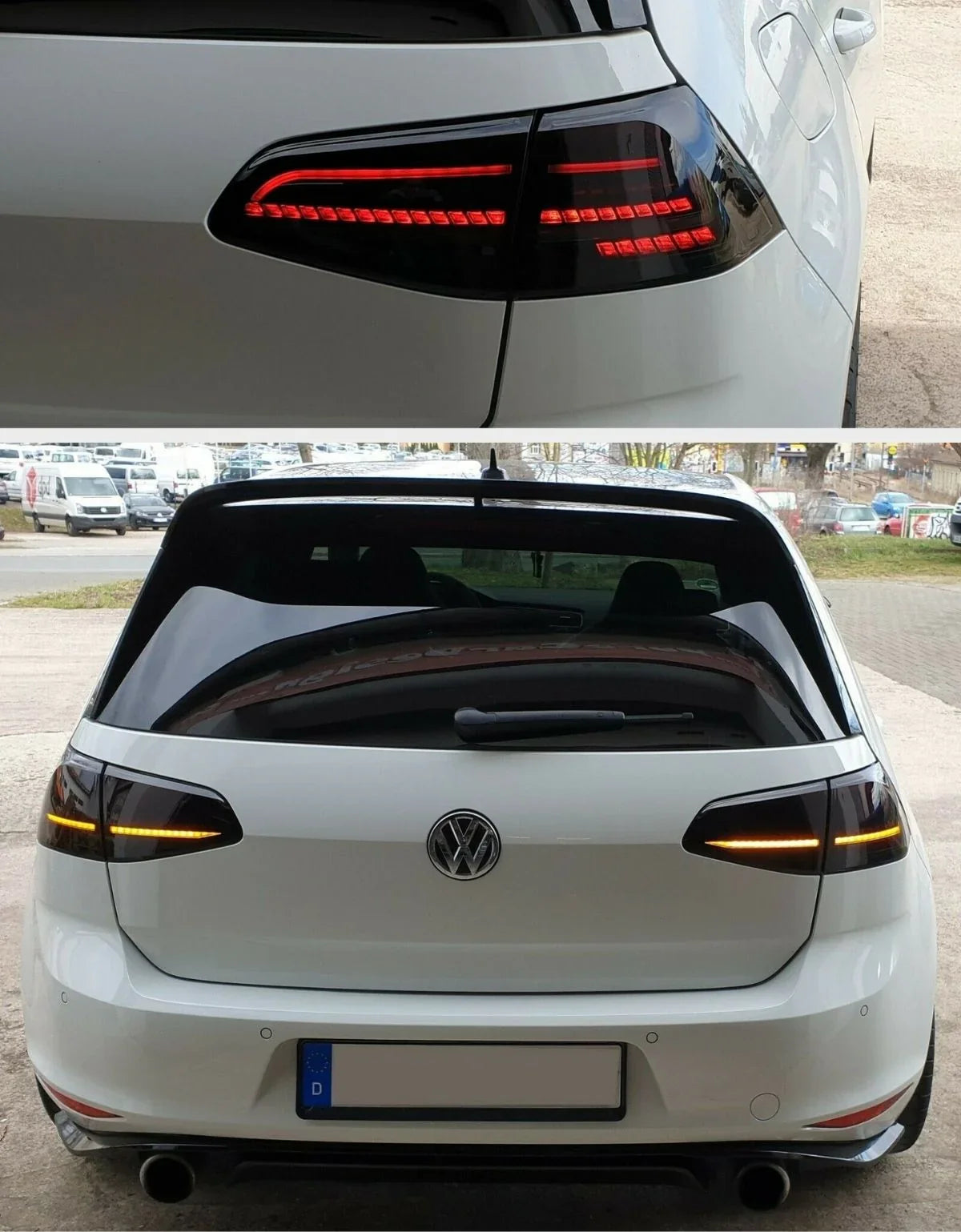 VW Golf 7 2012-2017 Fari Posteriori Full LED Matrix G7.5 Look - autorivallo