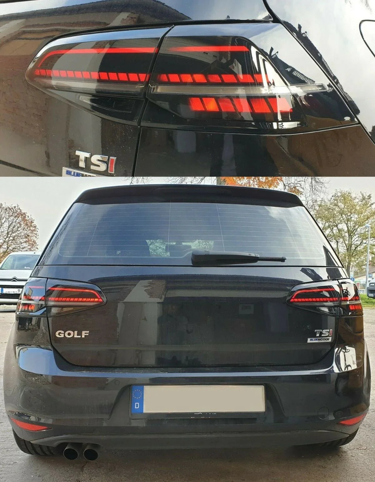 VW Golf 7 2012-2017 Fari Posteriori Full LED Ottica GTI Fumé - autorivallo