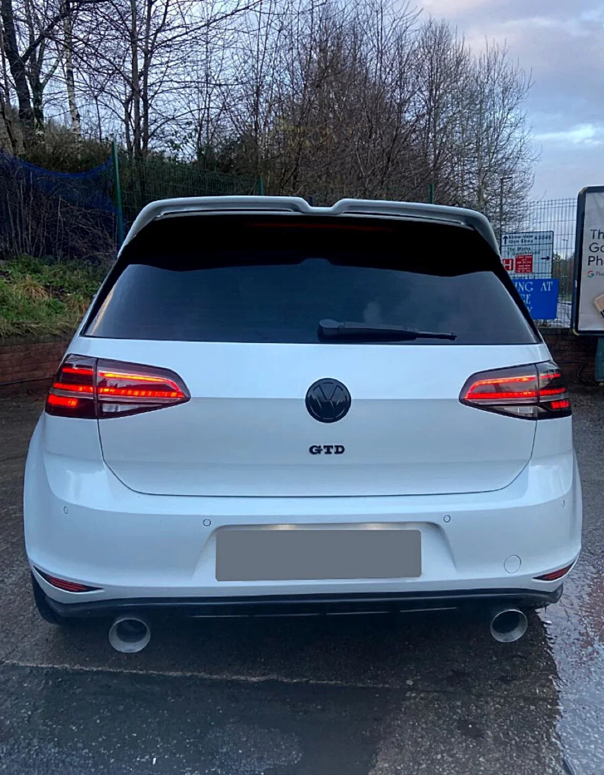 VW Golf 7.5 2017-2019 Fari Posteriori Full LED GTI Look - autorivallo
