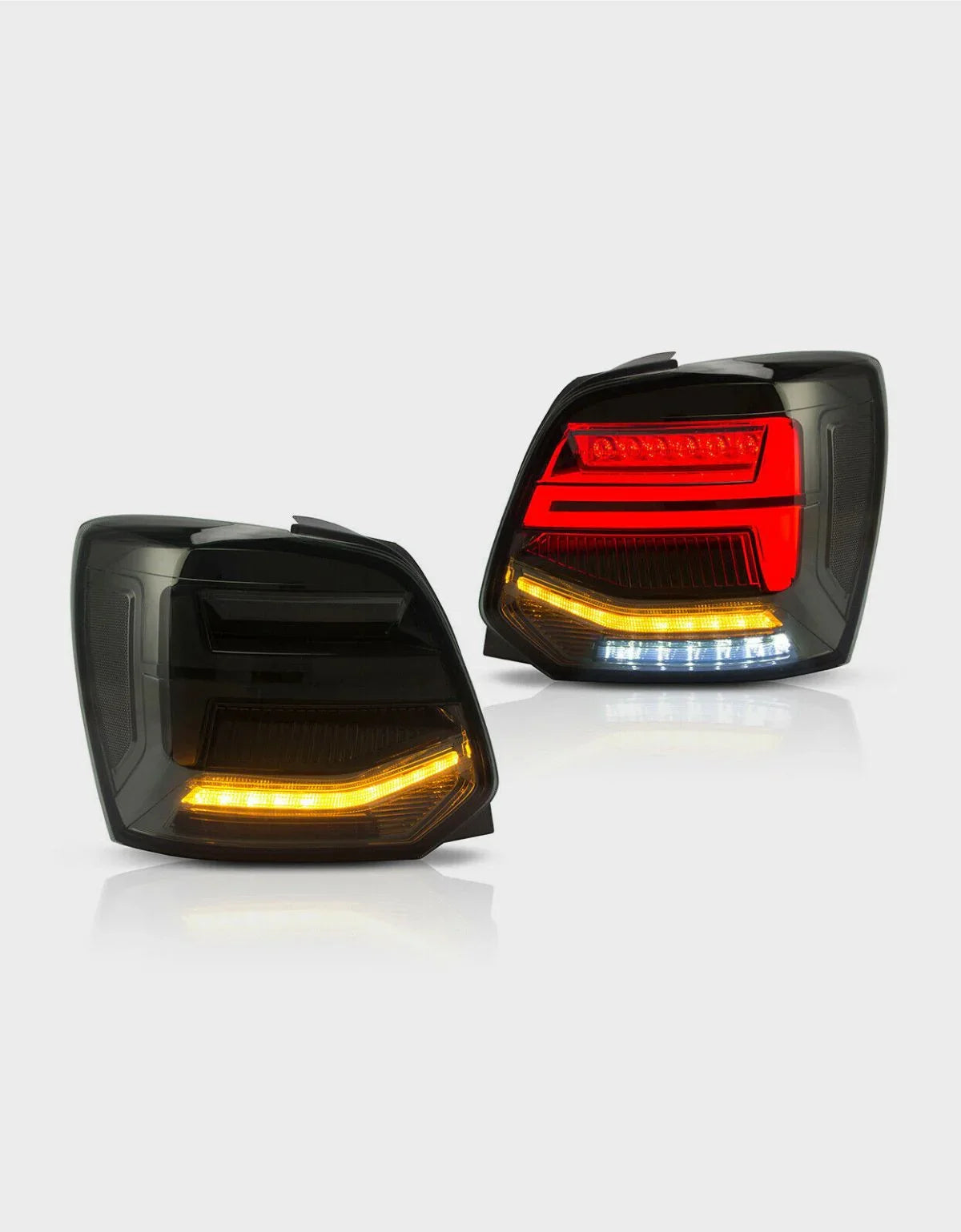 VW Polo 6R 6C 2009-2017 Fari Posteriori Full LED Frecce Dinamiche - autorivallo