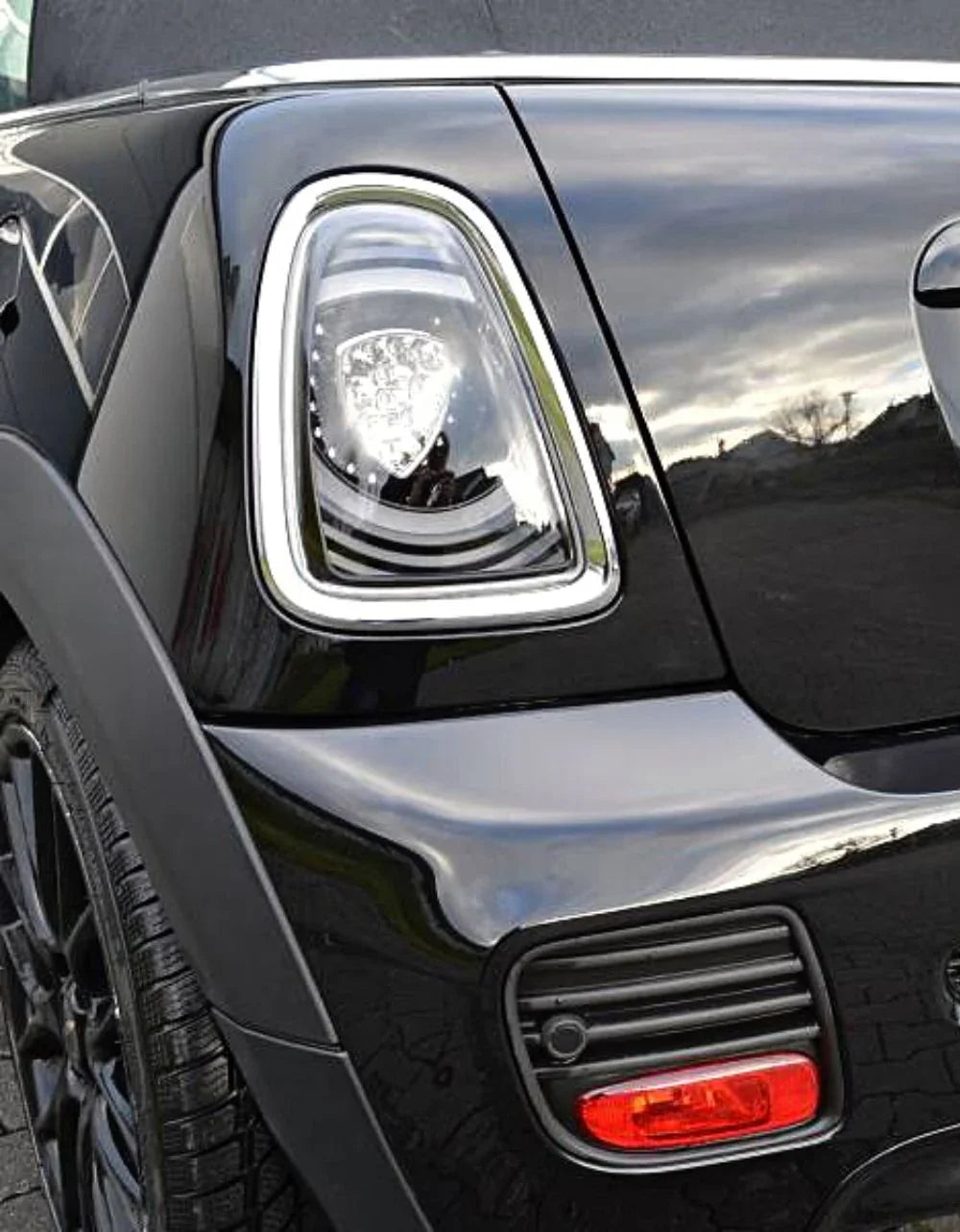 MINI R56 R57 2011-2014 Fari Posteriori Fanali a LED - Nero - autorivallo