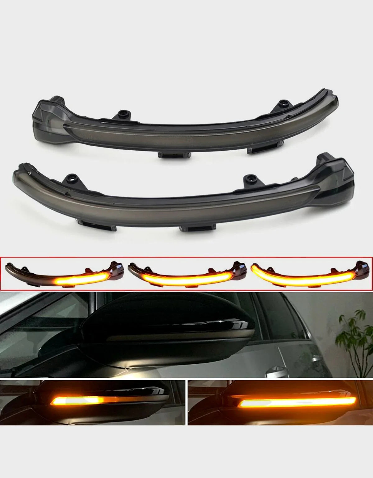 VW Golf 7.5 2017-2019 Frecce Specchietti LED Dinamici Sequenziali - autorivallo