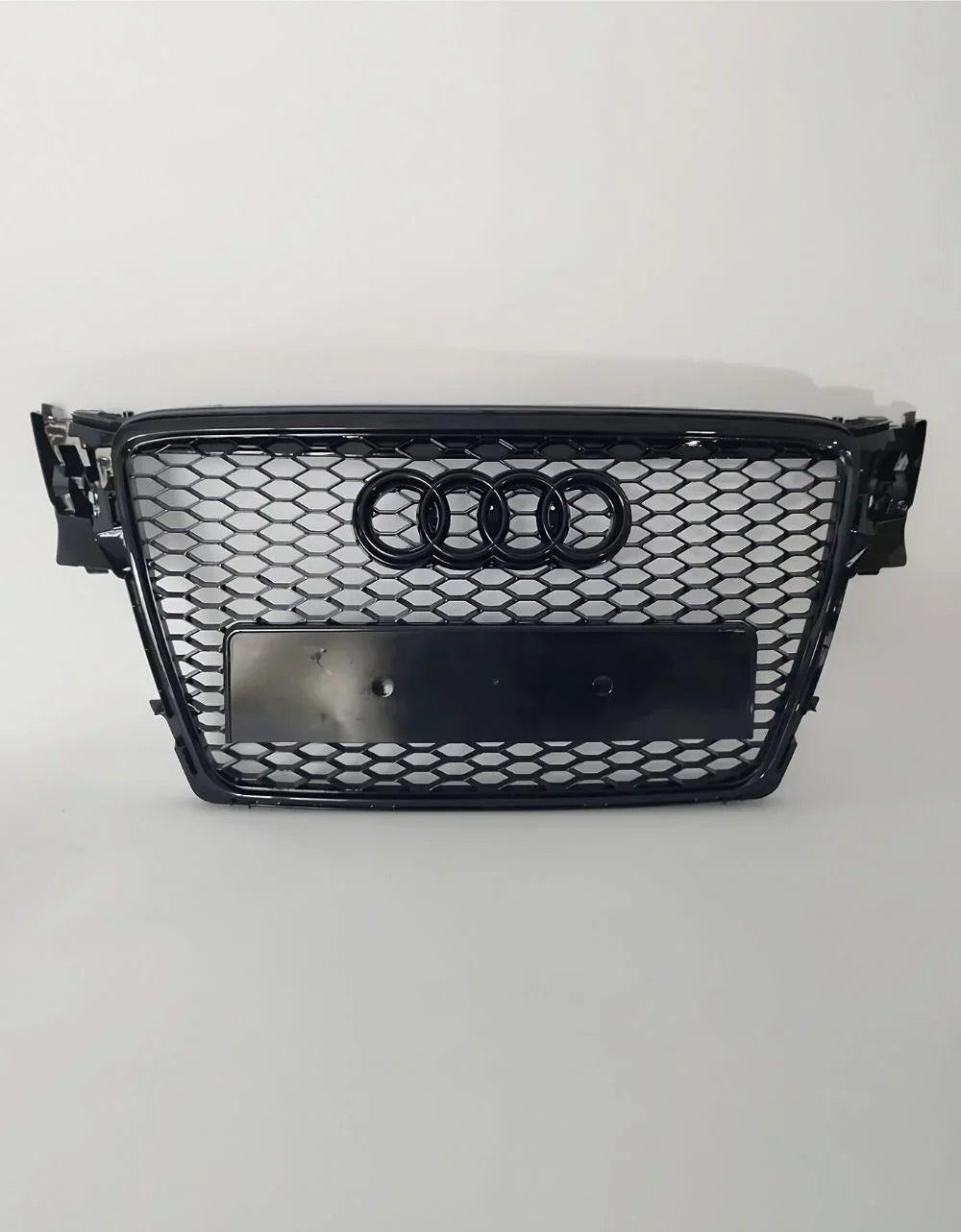 Audi A4 B8 8K 2007-2011 Griglia Anteriore RS4 Nero Lucido - autorivallo