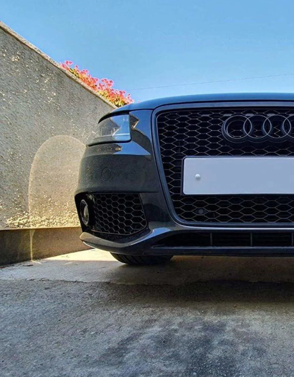 Audi A4 B8 2007-2011 Griglie Fendinebbia RS4 a Nido D'ape - autorivallo