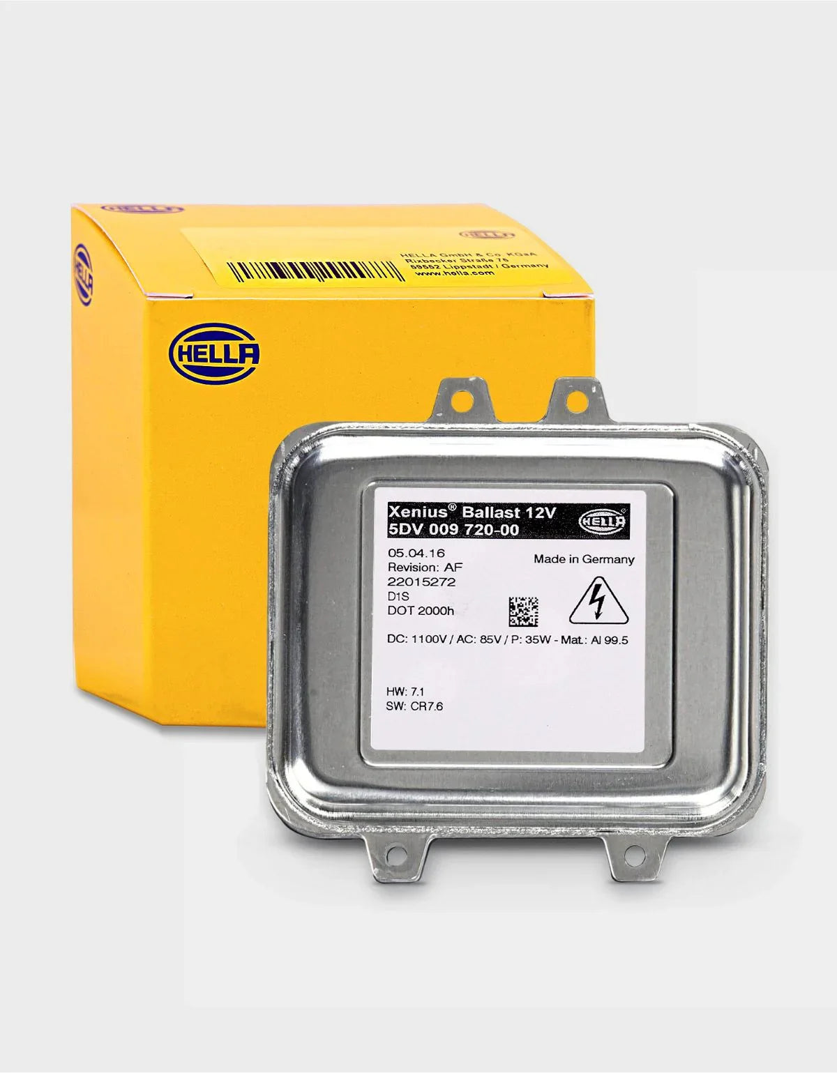 Opel Astra J P10 09-15 Hella 5DV 009 720-00 Centralina Xenon - autorivallo