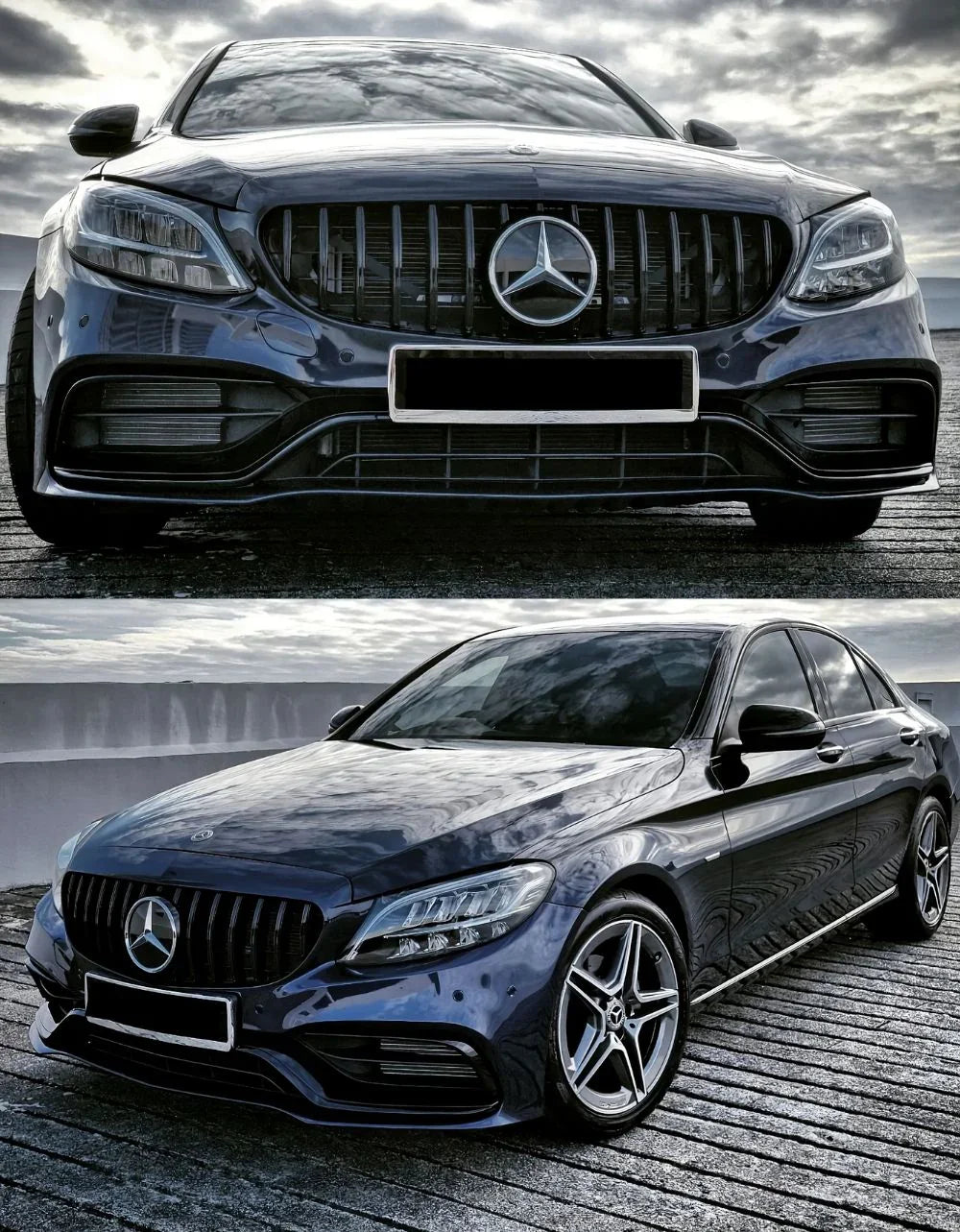 Mercedes C205 Coupe 18-21 Griglia Anteriore Panamericana AMG - autorivallo