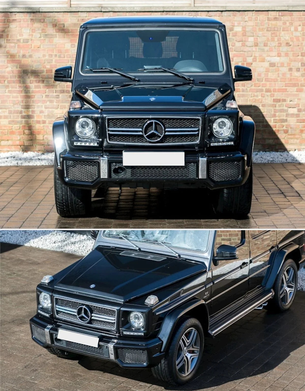 Mercedes Classe G W463 1990-2012 Griglia Radiatore G65 Look - autorivallo