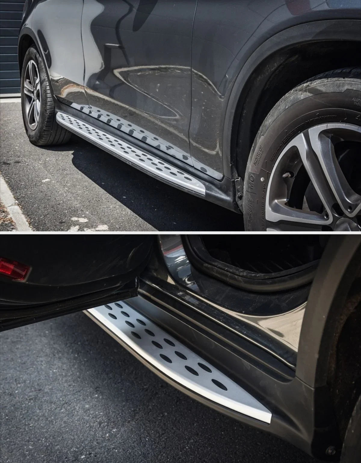 Mercedes GLC X253 C253 2019-2022 Pedane Laterali in Alluminio - autorivallo
