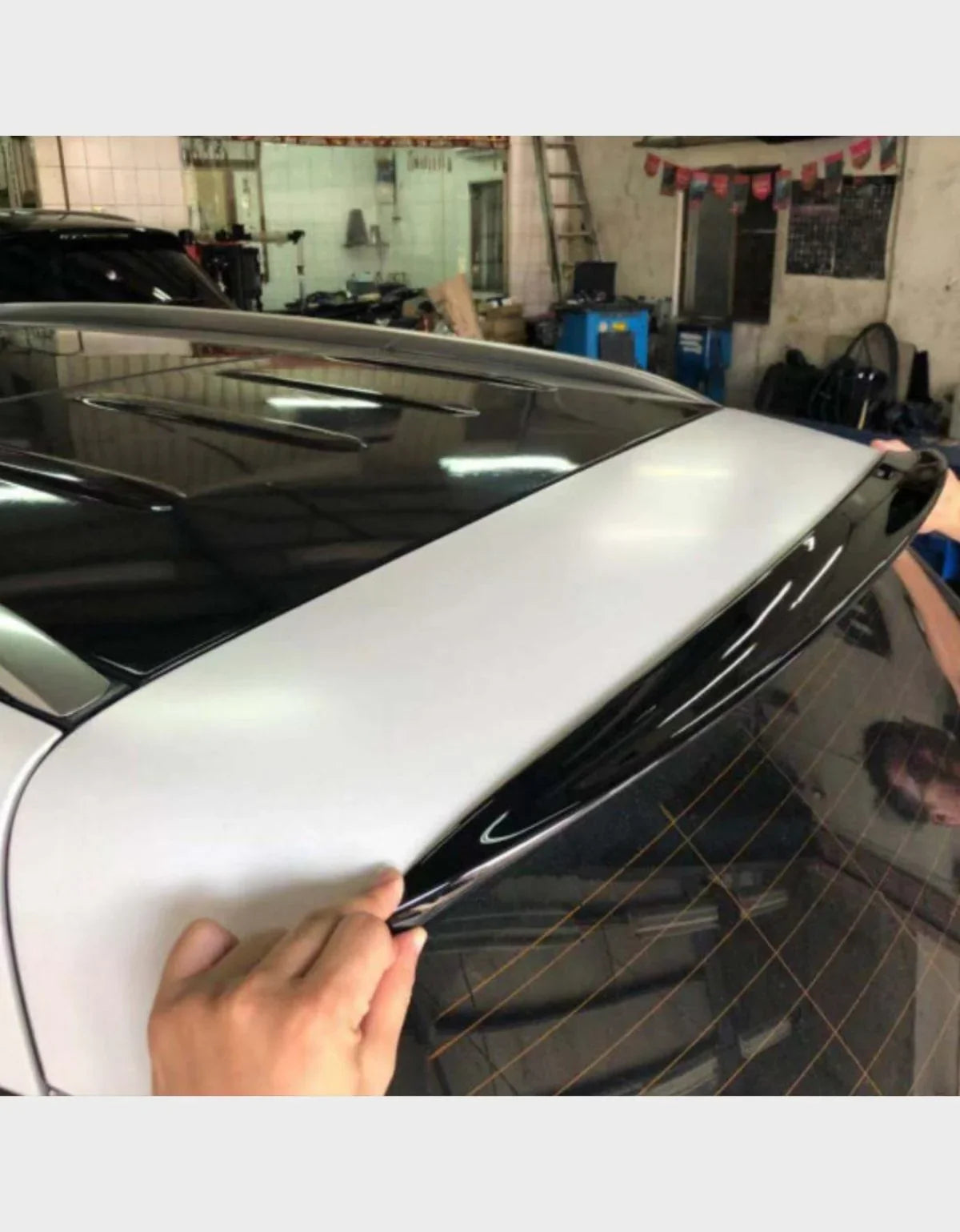 Mercedes GLC X253 2019-2022 Spoiler Sul Tetto AMG Look - autorivallo
