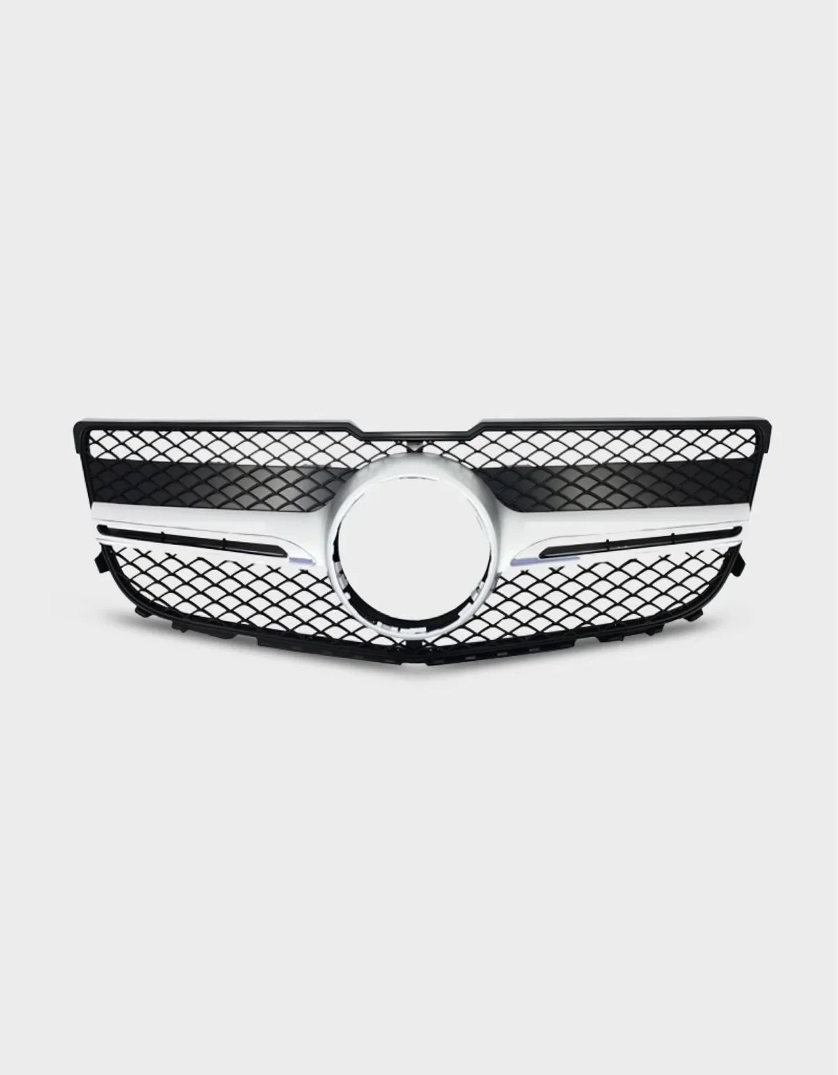 Mercedes GLK X204 2012-2015 Griglia Sportiva Nero Argento - autorivallo